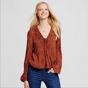 Sunflower Blouse, Mossimo Supply Co.